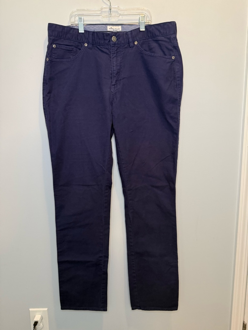 Peter Millar Men’s Crown Vintage Canvas Five-Pocket Pants 35x33